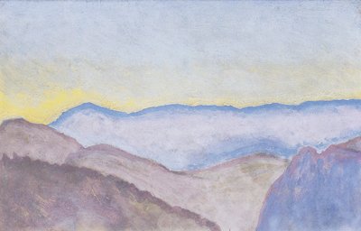 Semmeringlandschaft mit Blick zur Rax von Koloman Moser